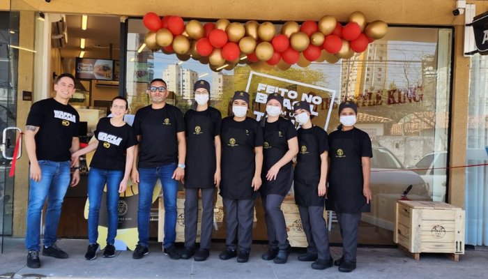 The Waffle King inaugurou 1ª franquia no Piauí