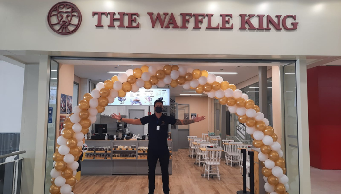 A The Waffle King está nos principais shoppings do país