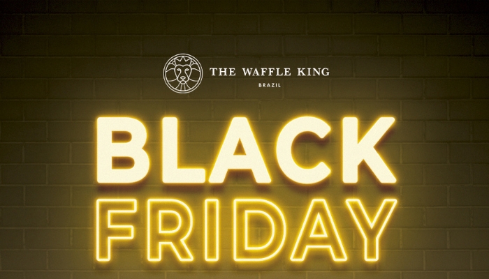 The Waffle King lança ação de Black Friday com promoções e preços imperdíveis