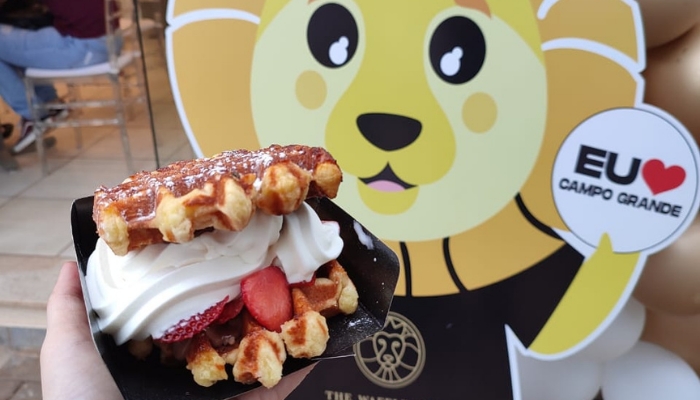 Com receitas da Bélgica, Campo Grande inaugura primeira rede de fast food de waffle