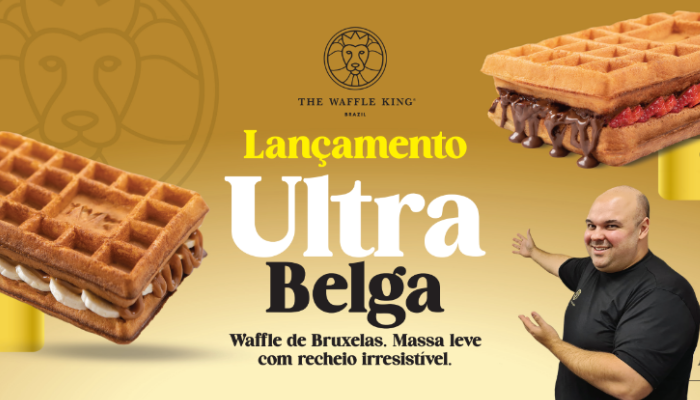  Lançamento: Ultra Belga chegou para conquistar os waffle lovers!