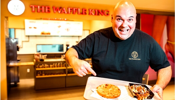 Au chocolat! The Waffle King traz a BsB receita belga do prato