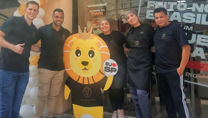 The Waffle King inaugura 3ª franquia em São Paulo 